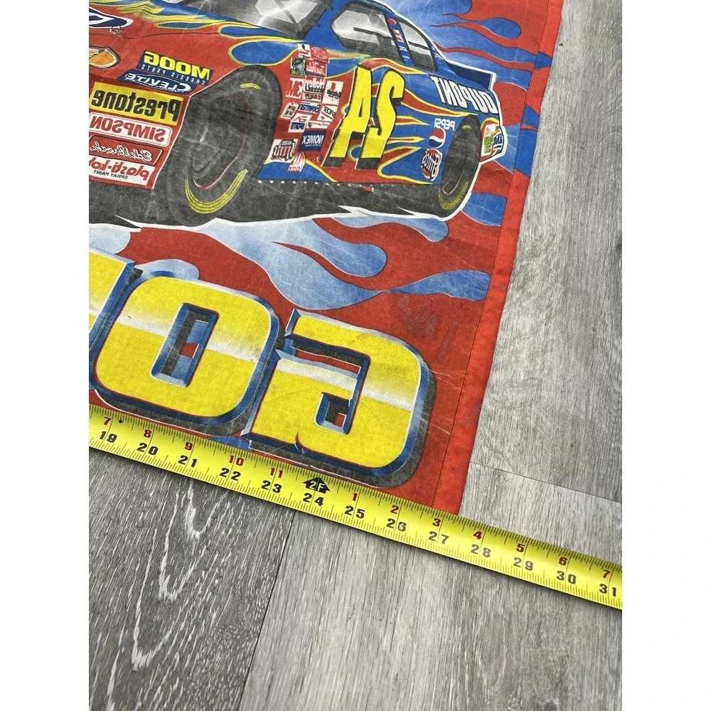 Vintage 90s NASCAR Jeff Gordon #24 Racing Garden Flag by WinCraft USA Made